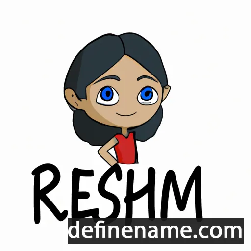 Reshmi cartoon