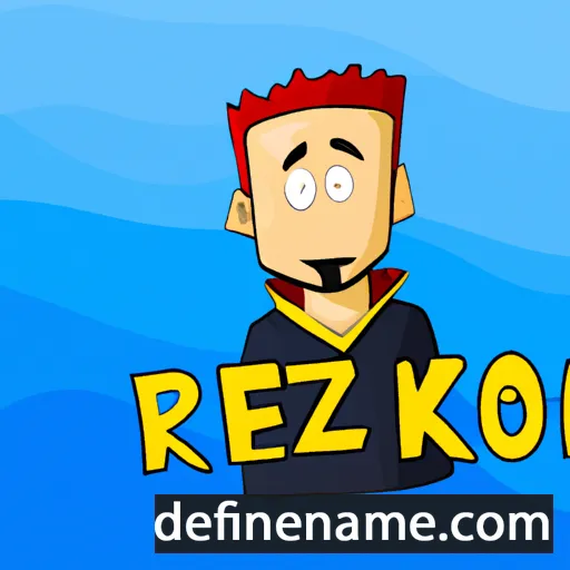 Reziko cartoon