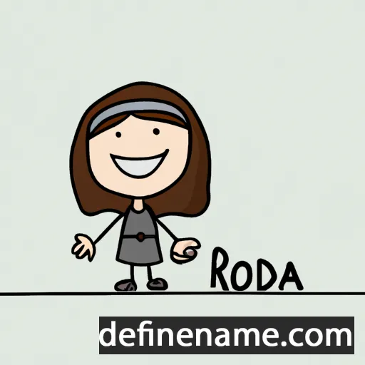 Rhoda cartoon