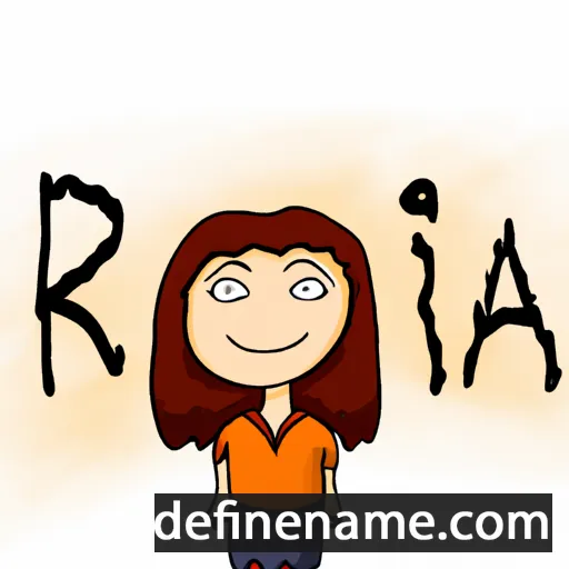 Ria cartoon