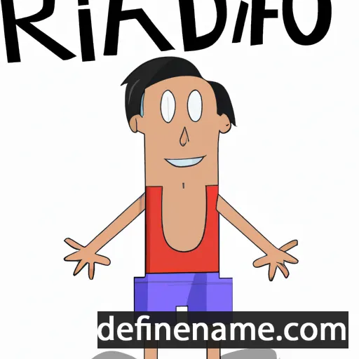 Ricardo cartoon