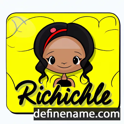 Richelle cartoon