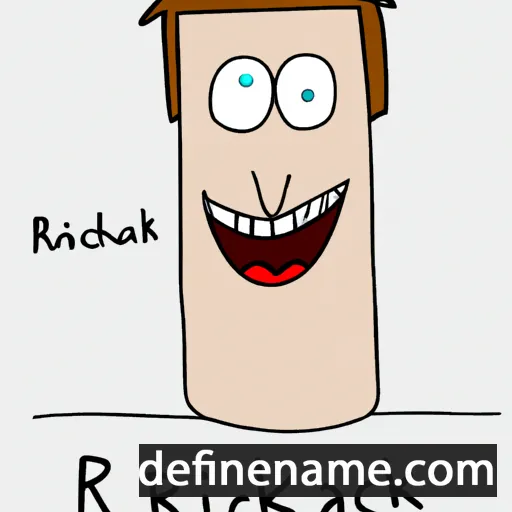 Rickard cartoon