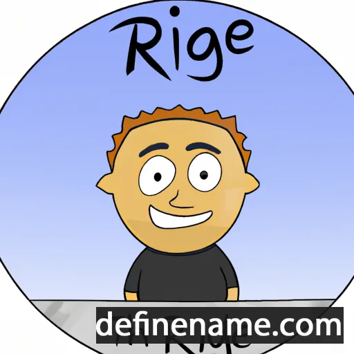 Ridge cartoon