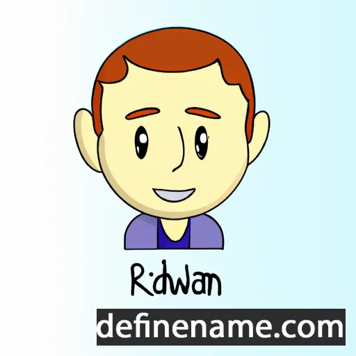 Ridwan cartoon