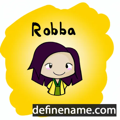 Robena cartoon