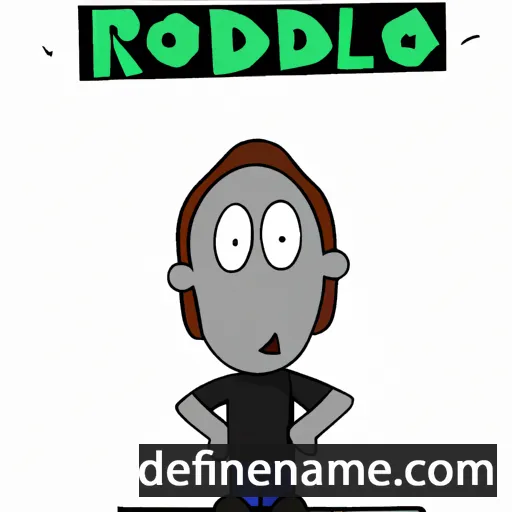 Rodolfo cartoon