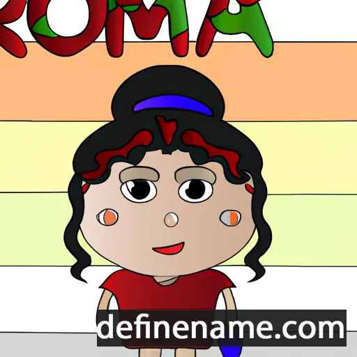 Roma cartoon