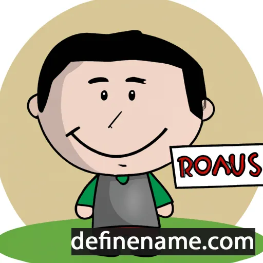 Romaeus cartoon