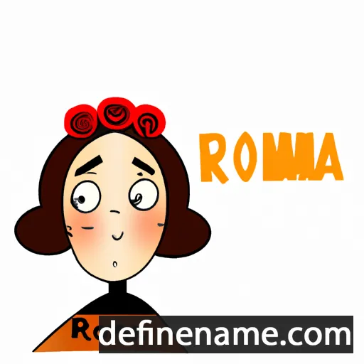 Romana cartoon