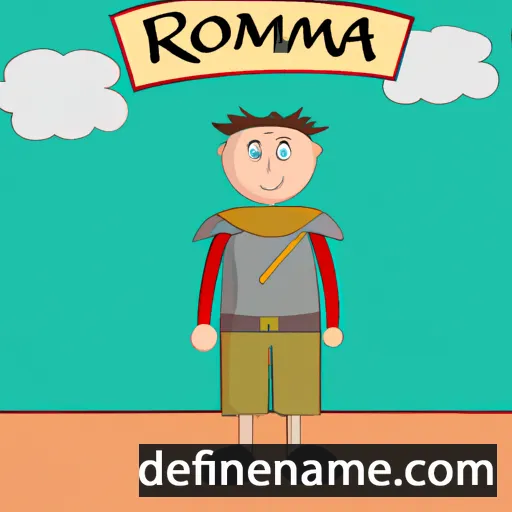 Romano cartoon