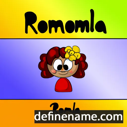 Romola cartoon