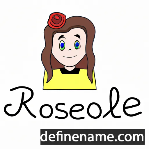 Rosalie cartoon