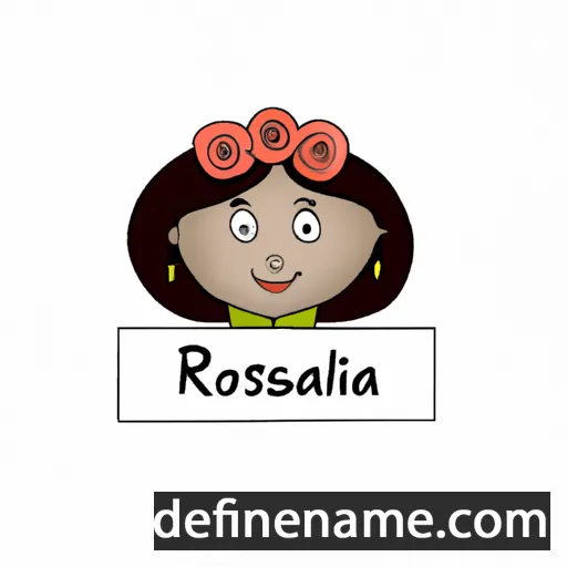 Rosalinda cartoon