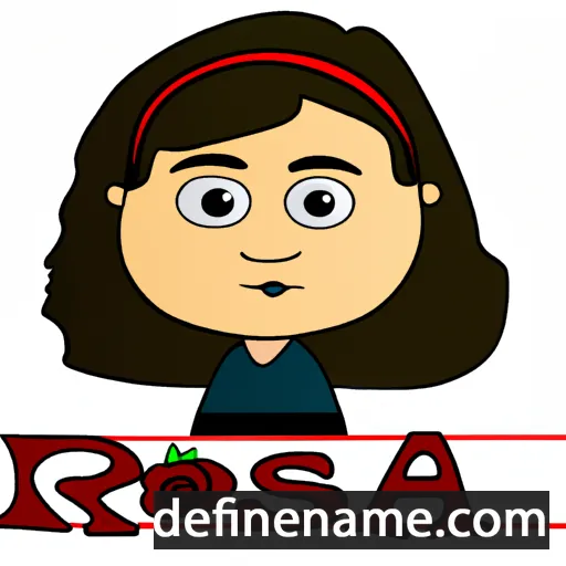 Rosana cartoon