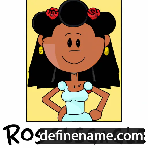 Rosangela cartoon