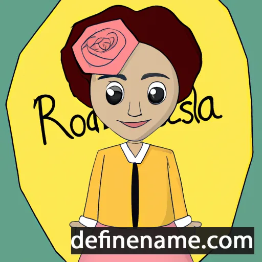 Rosenda cartoon