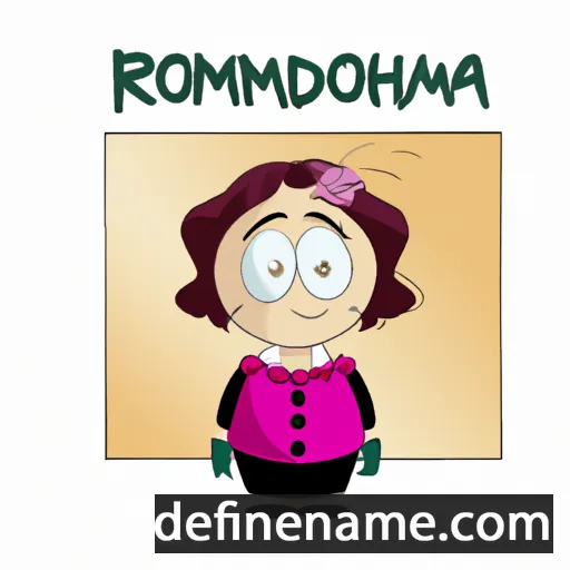 Rosmunda cartoon