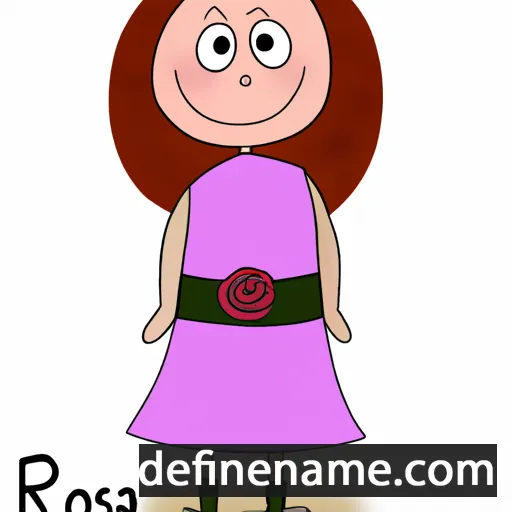 Rossa cartoon