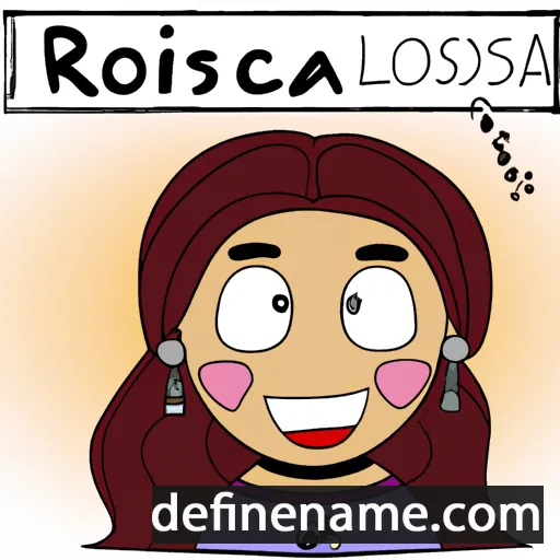 Rossana cartoon