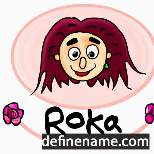 Rozika cartoon