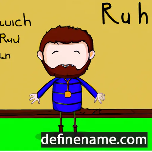 Ruaridh cartoon