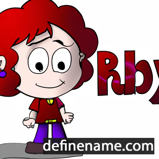 Ruby cartoon