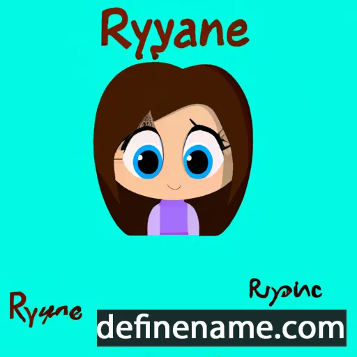 Ryanne cartoon