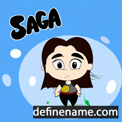 Sága cartoon