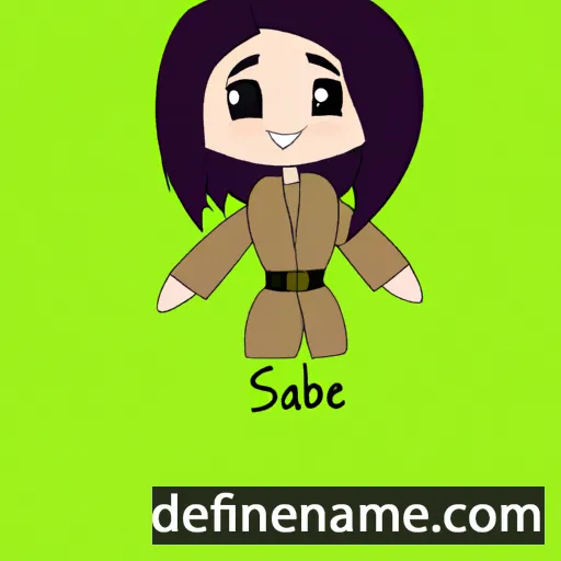 Sabīne cartoon