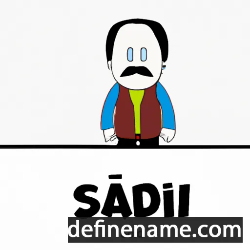 Sadık cartoon