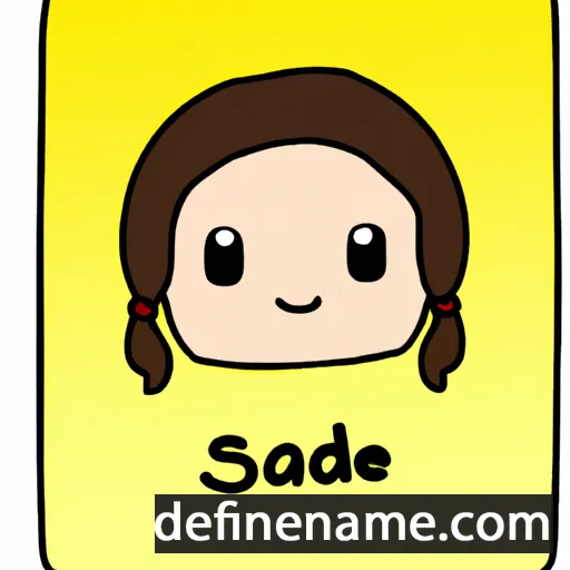 Sadie cartoon