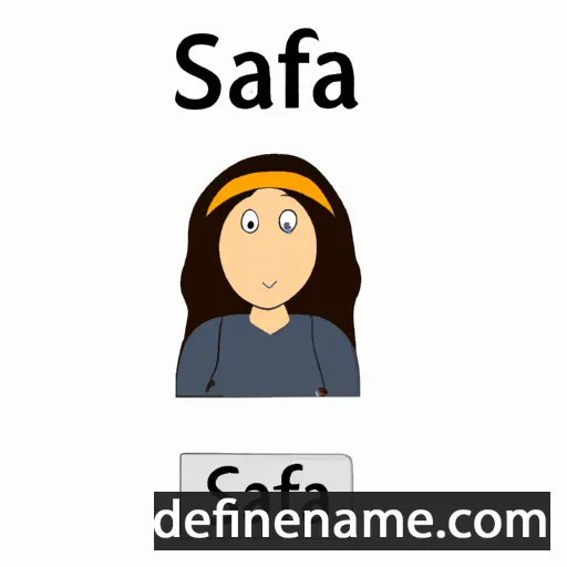 Safia cartoon