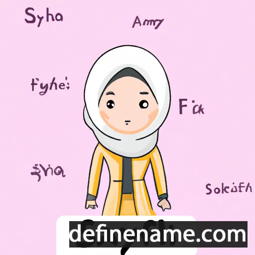 Safiyyah cartoon