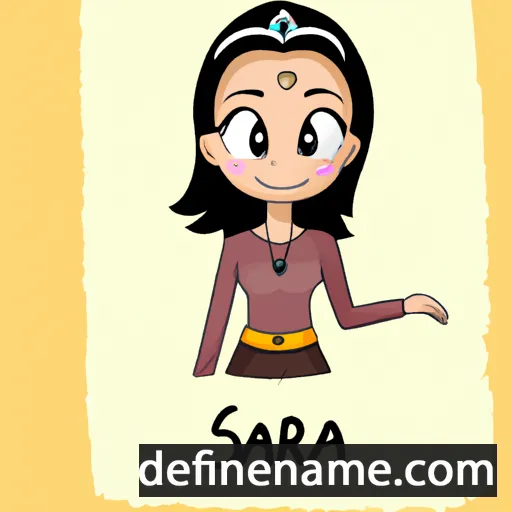 Saira cartoon