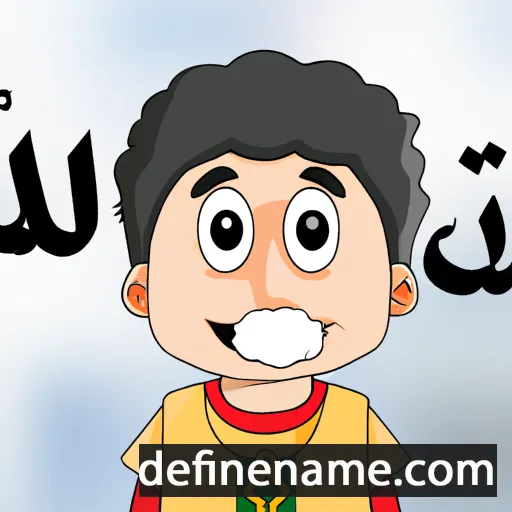 cartoon of the name Salah