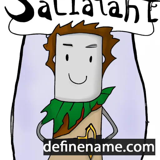 Salathiel cartoon