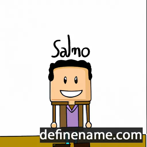 Salomo cartoon