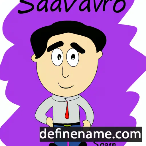 Salvatore cartoon