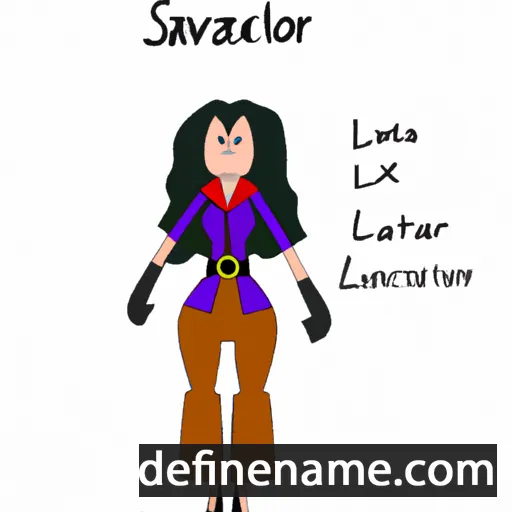 Salvatrix cartoon