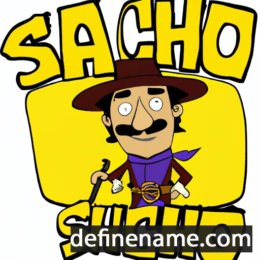 Sancho cartoon