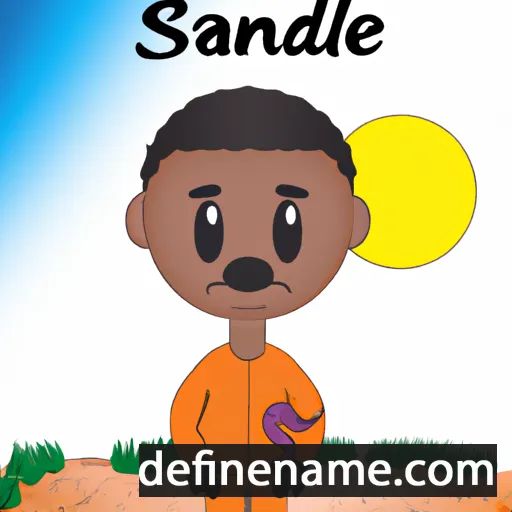 Sandile cartoon