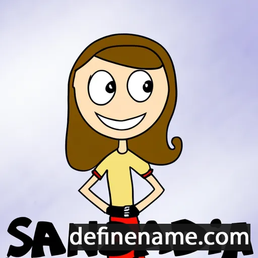 Sandra cartoon