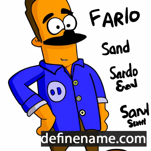 Sanford cartoon