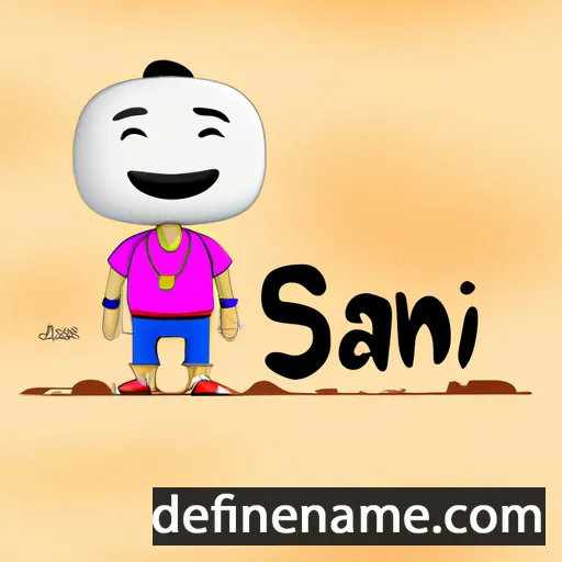 Sani cartoon