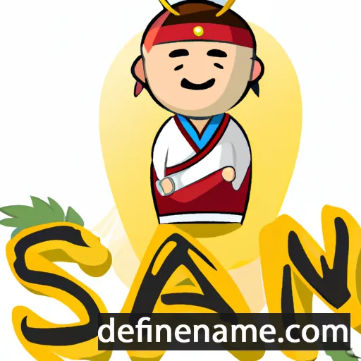 Sanjin cartoon