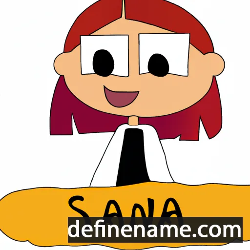 Sanna cartoon