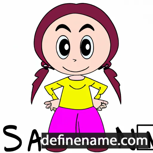 Sanni cartoon