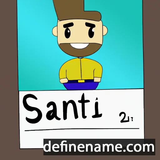 Santeri cartoon