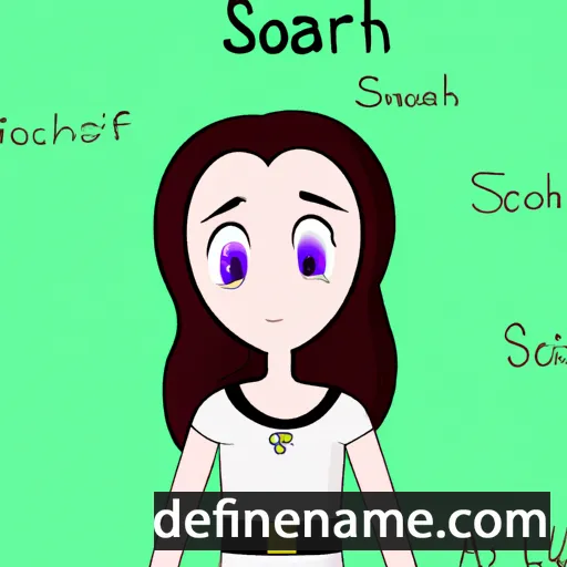 Saorlaith cartoon